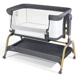 Jimglo Baby Bassinet Bedside Crib