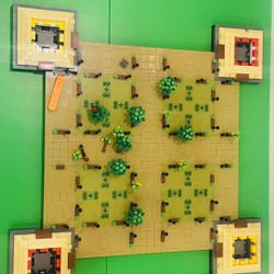 Lego Eiffel Tower, 5 Feet