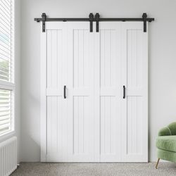 56"x84" Bifold Barn Doors 