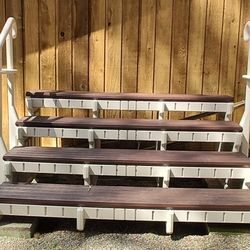 Sturdy Plastic Steps 