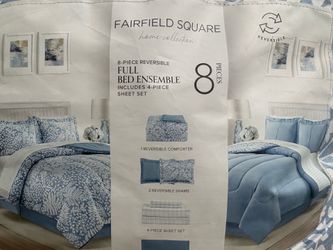 Comforter set- blue