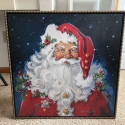 Christmas Santa Jumbo Wall Decor by Susan Comish