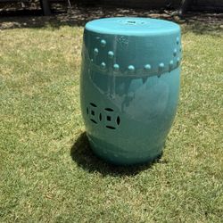 Ceramic Accent Stool 