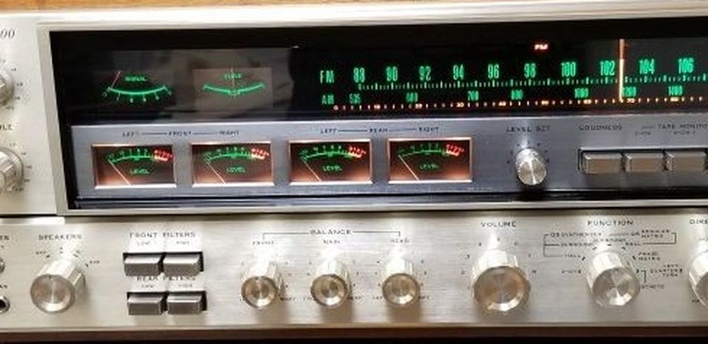 Vintage Sansui QRX 5500 And 4 Speakers