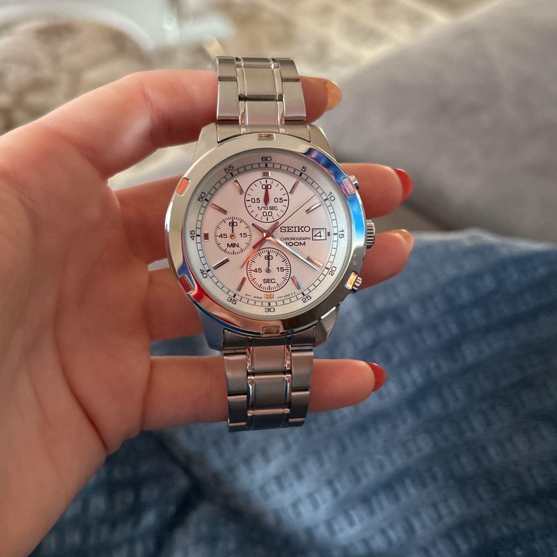 Seiko Chronograph 100M Watch
