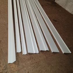 White Aluminum Metales De Aluminio Blanco 