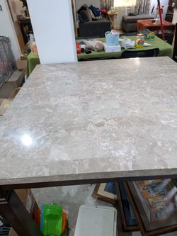 Marble table