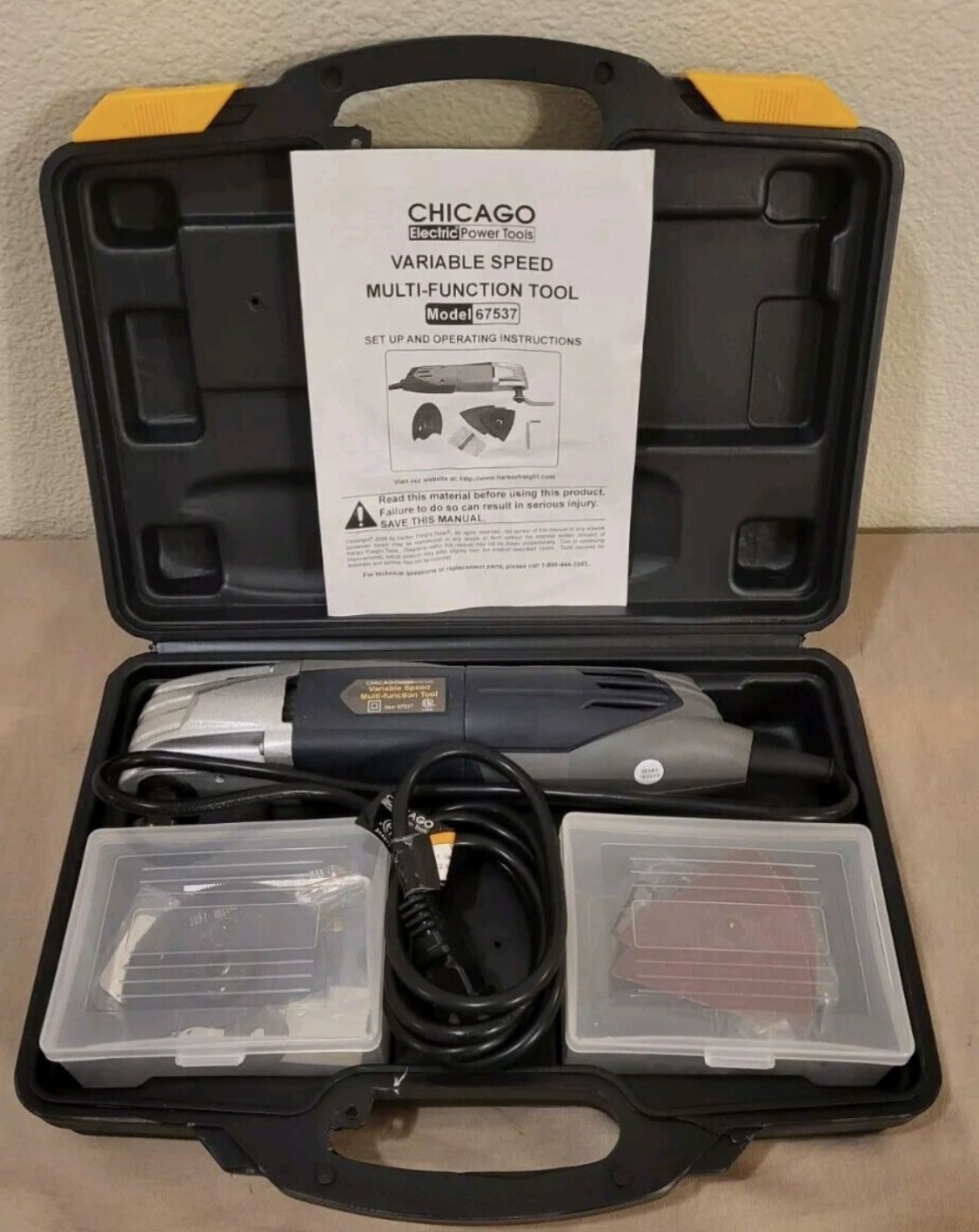 Chicago multi function tool, Full Kit model 67537