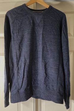 Champion Men’s Fleece Crew Neck Jacket Blue Size M