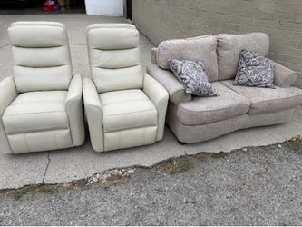 Free Love seat and 2 recliners