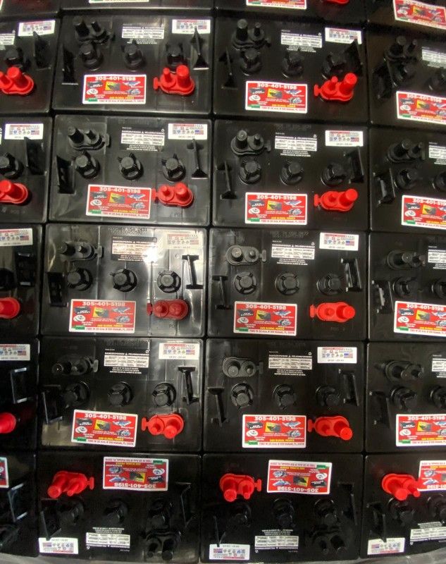 New 6volt battery 1 year warranty