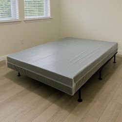 Full Box Spring | Heavy-Duty Wood & Steel Construction | Factory Sealed, Never Used | Low Profile & Standard | Delivery Available