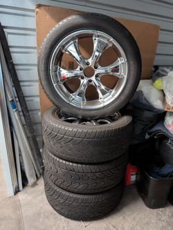 22" rims and tires