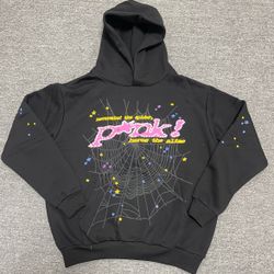 black spider hoodie
