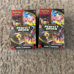 Pokemon Perfect Order Booster Bundles