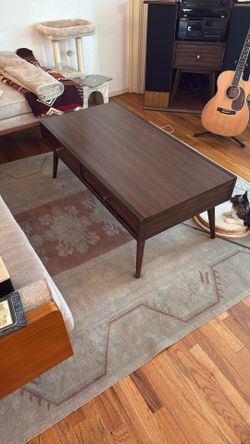 MCM Solid Wood Coffee Table And Nightstand
