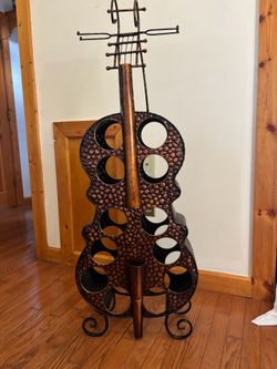 Cello wine rack
