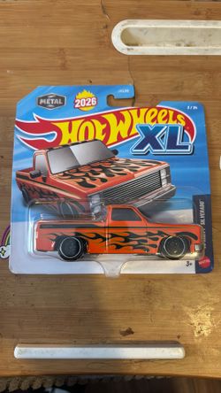 Hot Wheels Orange Silverado 