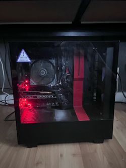 Custom Built Gaming Pc on NZXT case