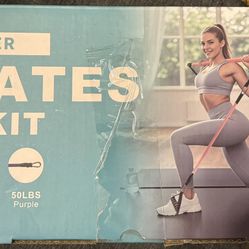 PILATES BAR KIT *FULL KIT WITH RESISTANCE BANDS*