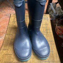 Youth Rain boots Size 2 Blue