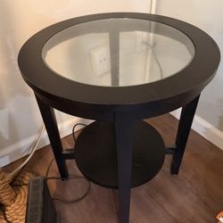 Small Side Table Black