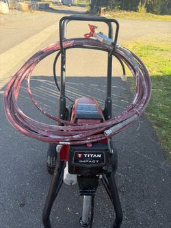 Titan 640 paint sprayer
