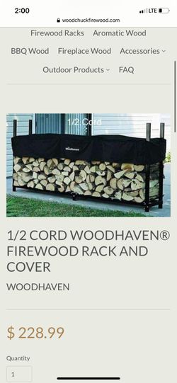 Firewood Rack & Cover
