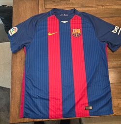 NikeTeam: FC Barcelona (Home)Season jersey  men's medium