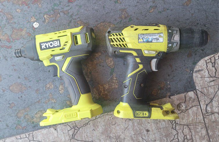 Ryobi one drill and driver. tools only