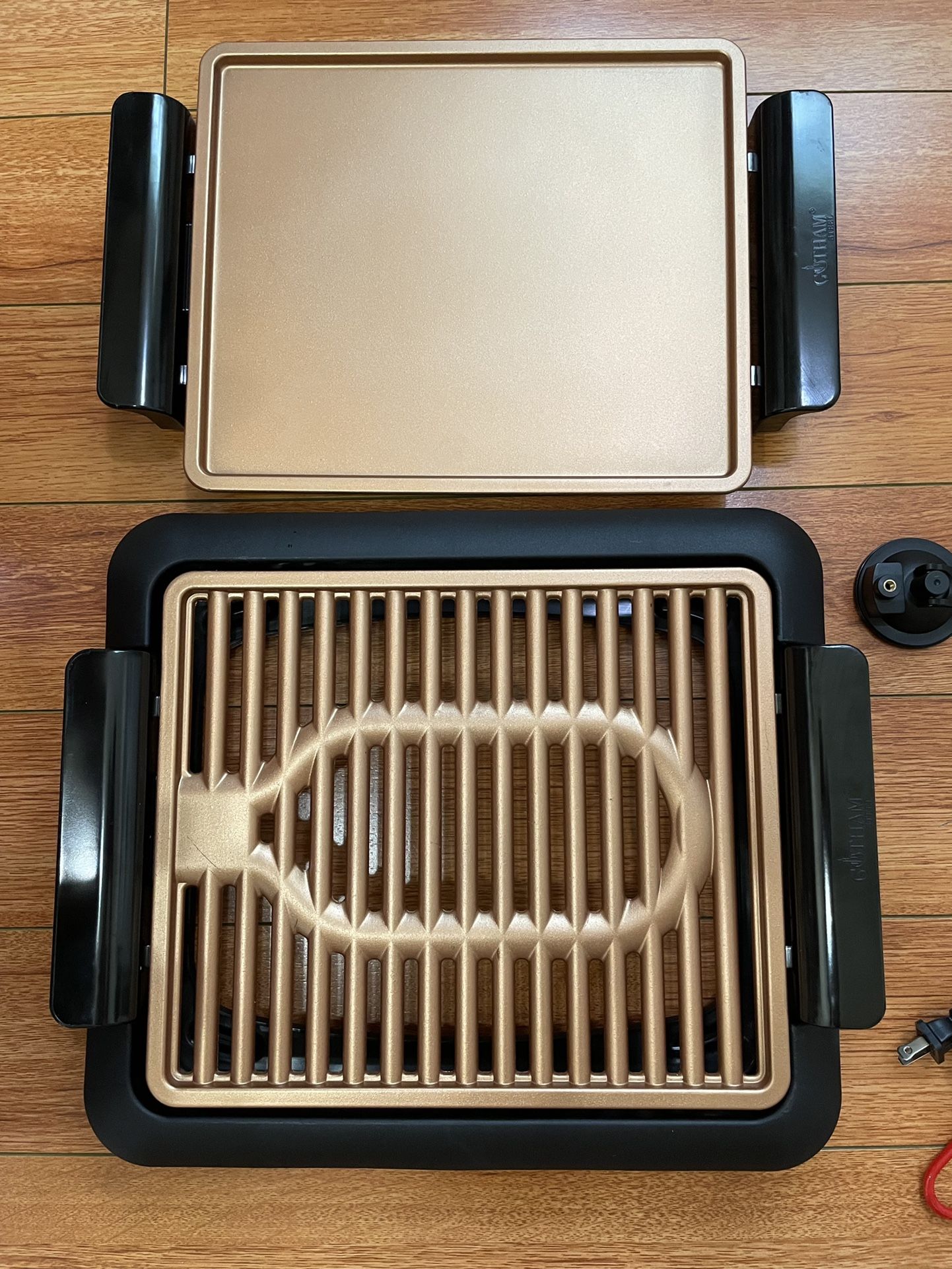 GOTHAM STEEL SMOKELESS GRILL GRIDDLE QUADKABOB