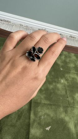 Sterling Silver Brutalist Ring 