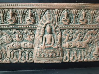 Khamer Collection Buddha Ceramic Plaque