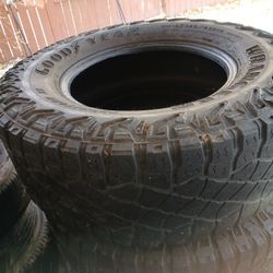 (4) Four BF Goodrich Wrangler Terratory AT 325/65R18
