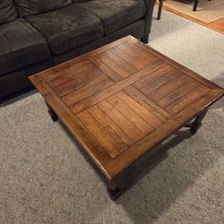 Ethan allen old world treasure coffee table