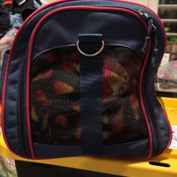 Pet Transport Carrier Navy Blue