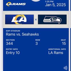 Rams Tickets And Parking