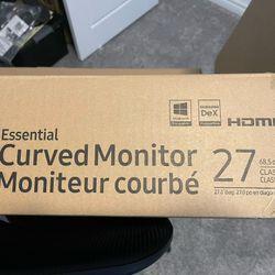 27” Samsung Curved Monitor