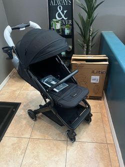 New Gromast Compact Fold Baby Stroller, Lightweight Travel Toddler Stroller with One-Click Fold, Extendable UPF50+ Canopy, Cup Holder, UV Protected an