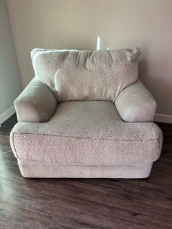 Oversized Plush Accent Chair