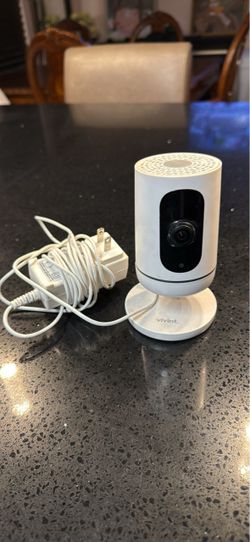 Vivint Indoor Ping Camera V-CAM1 - Tested Working With Power Cord