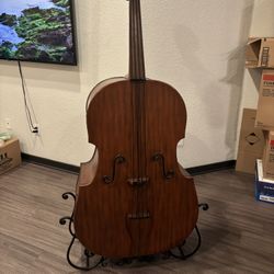 Unique Cello Bar Cabinet / Wine Rack 