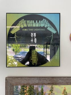 Metatllica Ride the Lightning Picture Disc Vinyl Record
