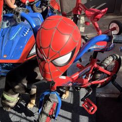 Barely Used Spider Man Bike