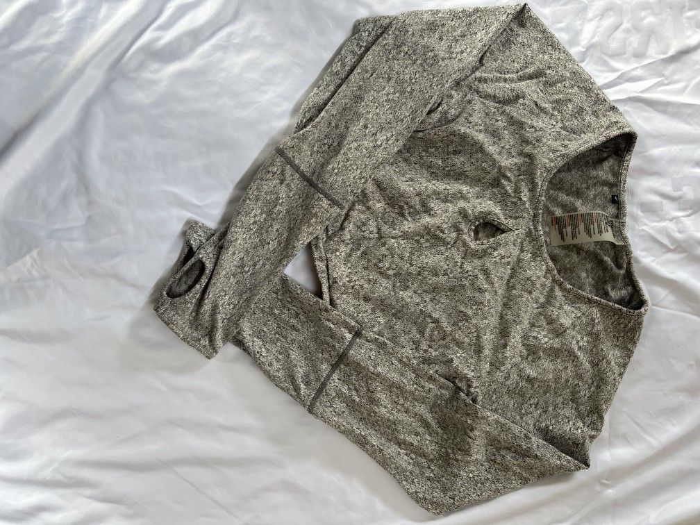 Gymshark Long Sleeve Grey Women Large