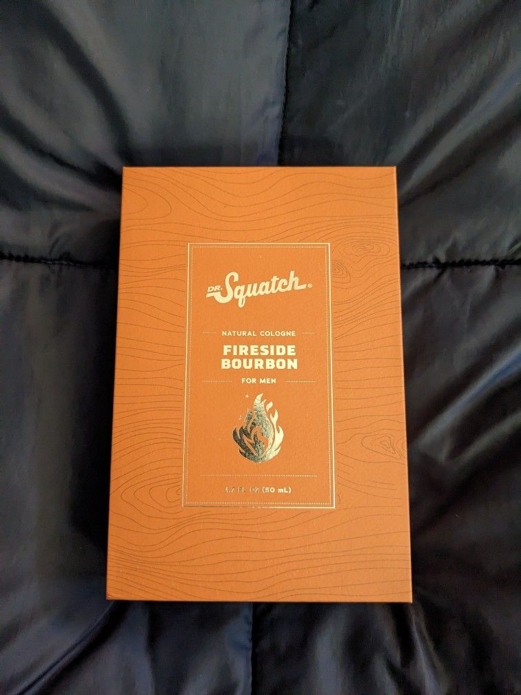 Fireside Bourbon Cologne Dr. Squatch cologne - a new fragrance for men 2023