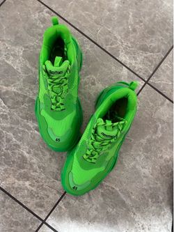 Balenciaga Triple S Sneaker 'Clear Sole - Neon Green'