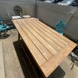Wooden Outdoor Table 