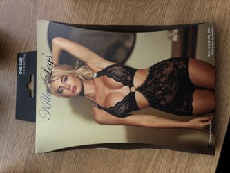 Black Lingerie Bodysuit