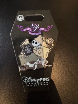 Disney Pins Nightmare Before Christmas 30th Anniversary Limited Release Pin
